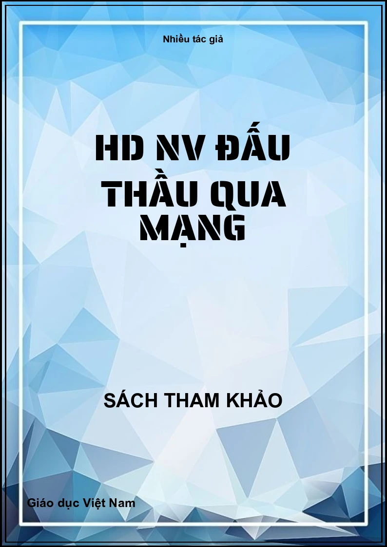 HD NV đấu thầu qua mạng