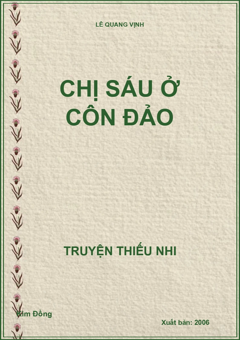 Chị Sáu ở Côn Đảo