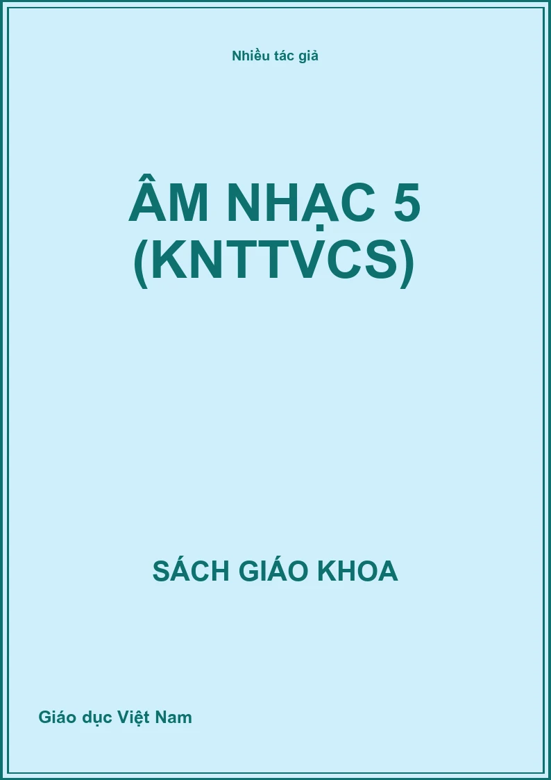 Âm nhạc 5 (KNTTVCS)