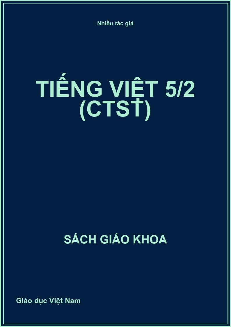 Tiếng Việt 5/2 (CTST)