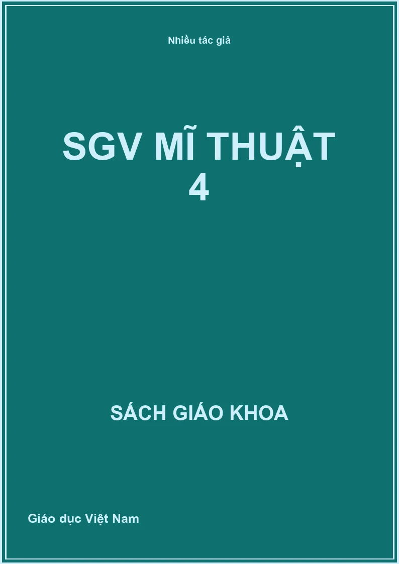 SGV Mĩ thuật 4