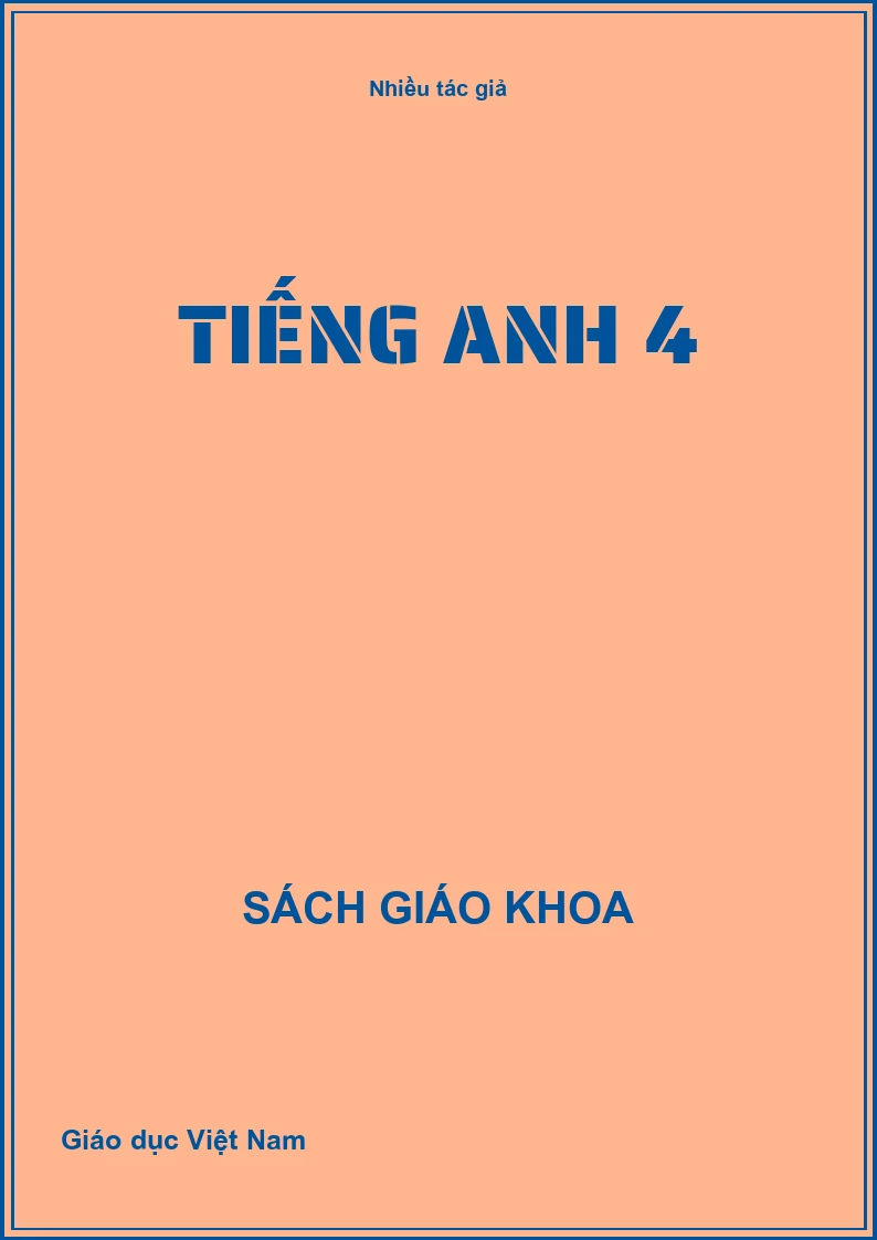 Tiếng Anh 4
