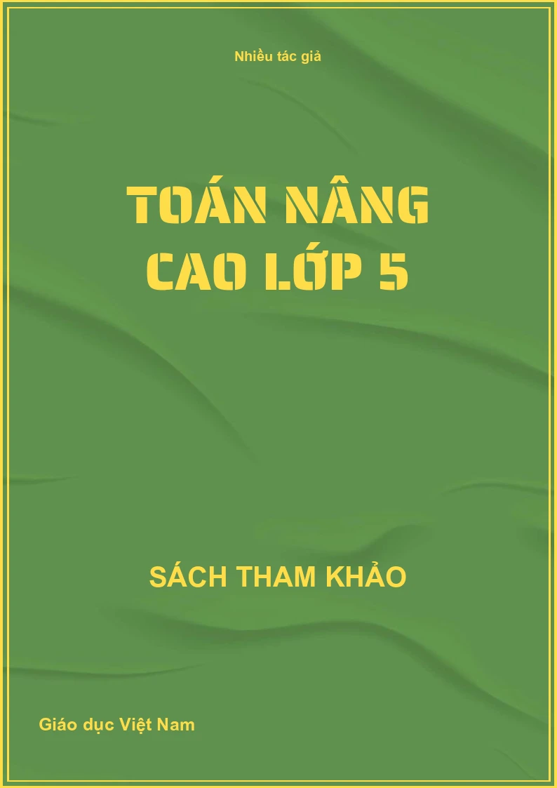 Toán nâng cao lớp 5