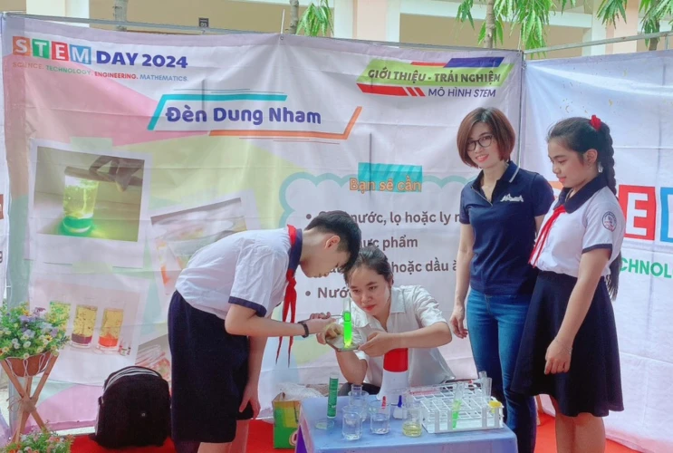 Trải nghiệm STEM/STEAM và Chuyển đổi số tại Trường Tiểu học Tân Vĩnh Hiệp A