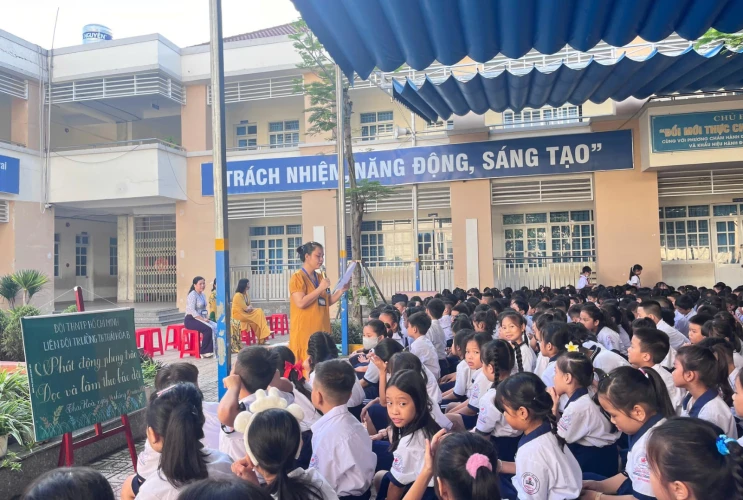 Phát động phong trào đọc và làm theo báo Đội