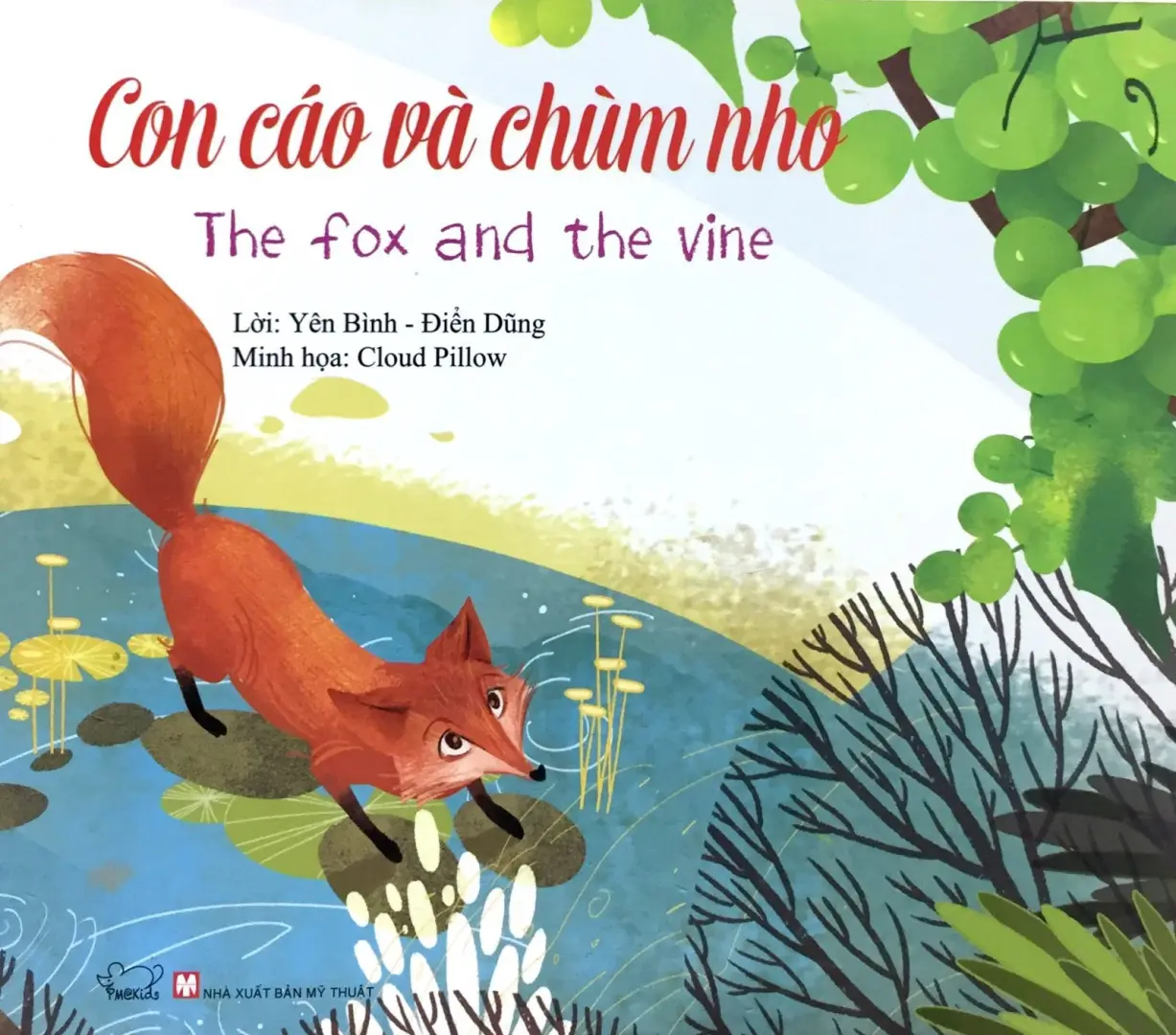 CON CÁO VÀ CHÙM NHO
