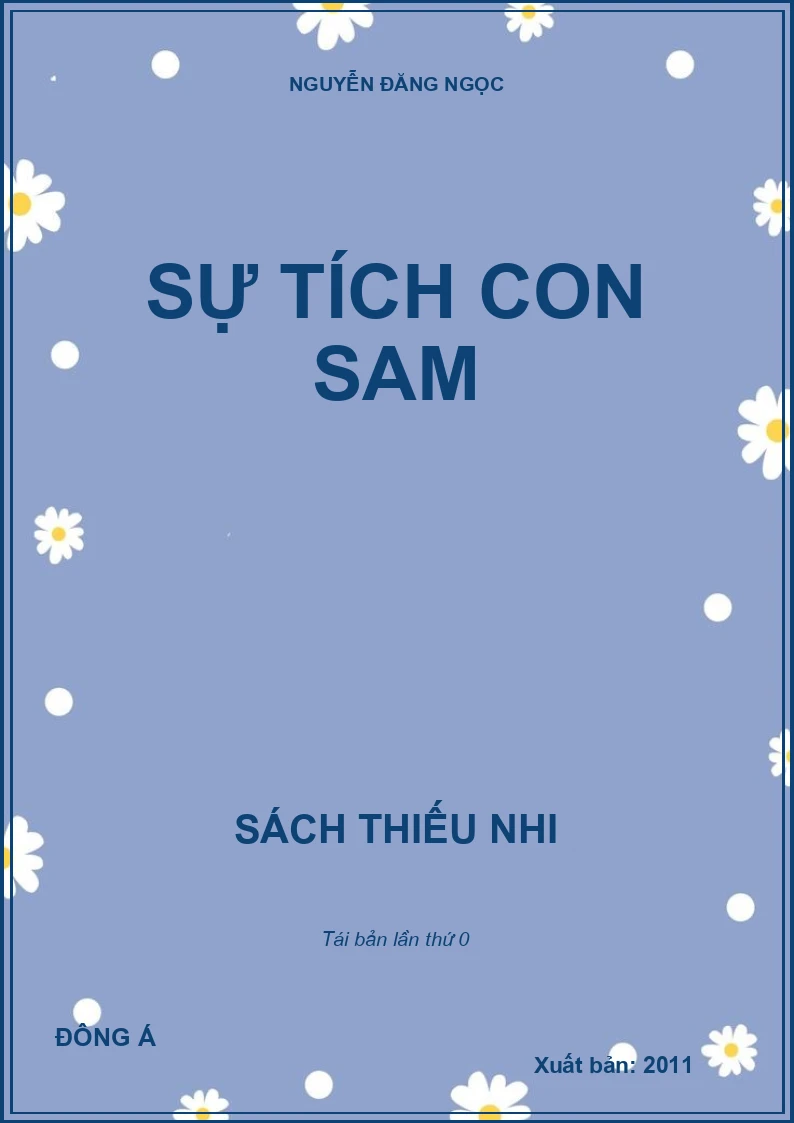 SỰ TÍCH CON SAM