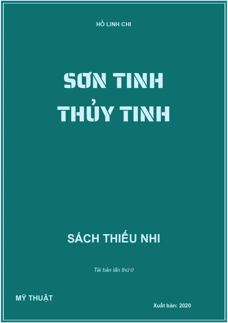 SƠN TINH THỦY TINH