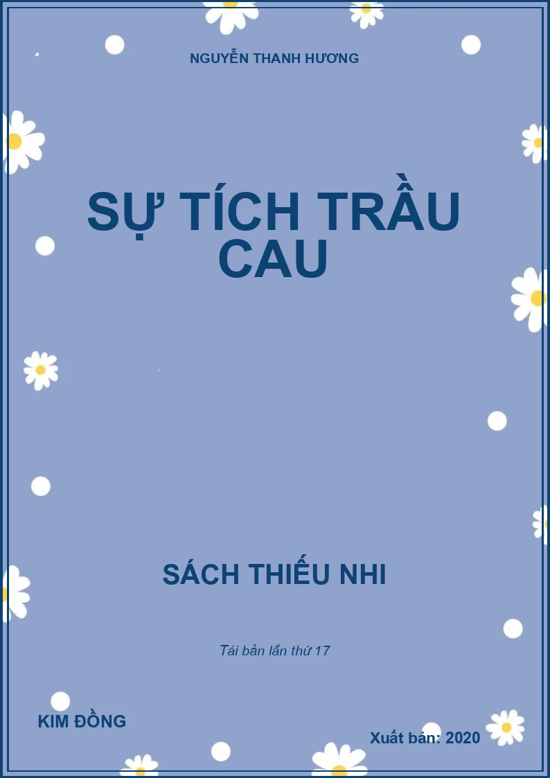 SỰ TÍCH TRẦU CAU