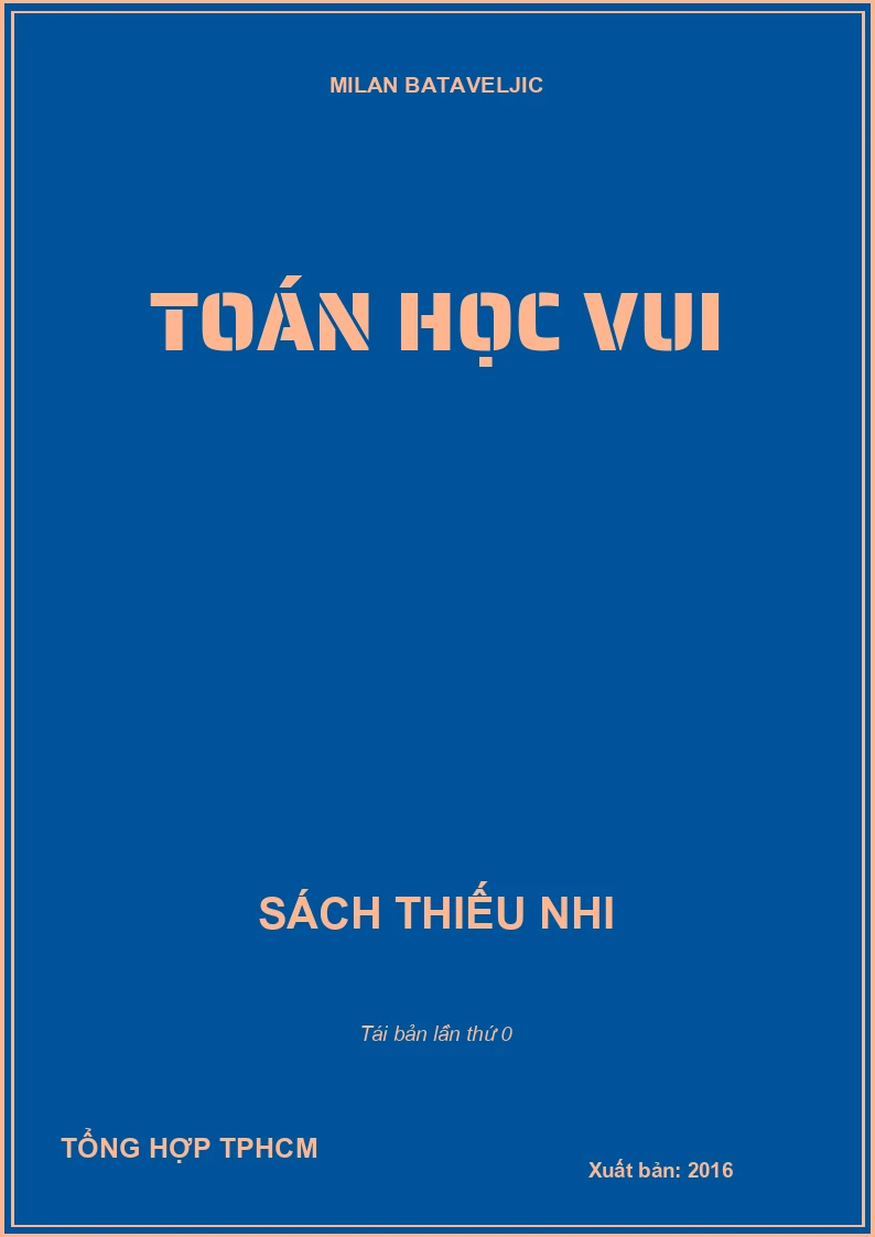 TOÁN HỌC VUI