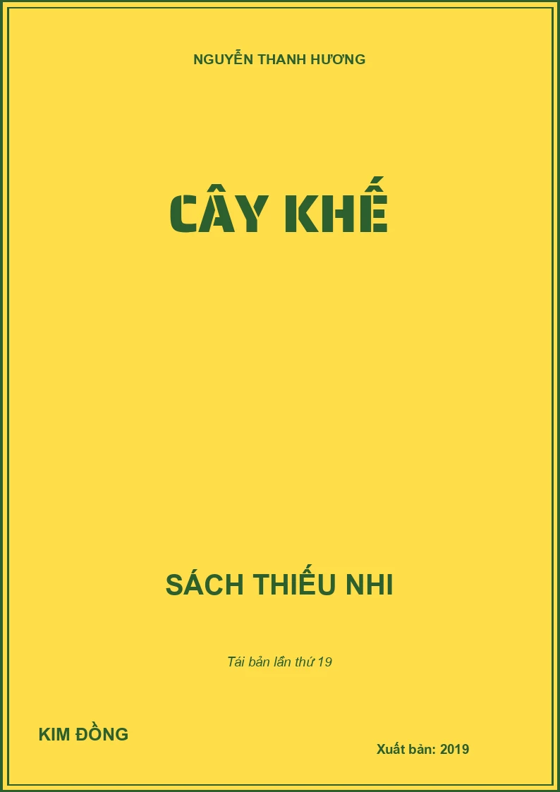 CÂY KHẾ