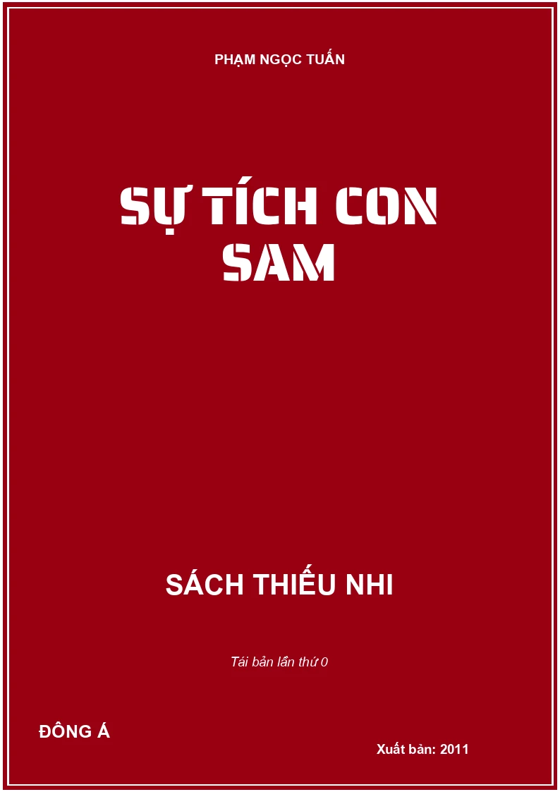 SỰ TÍCH CON SAM
