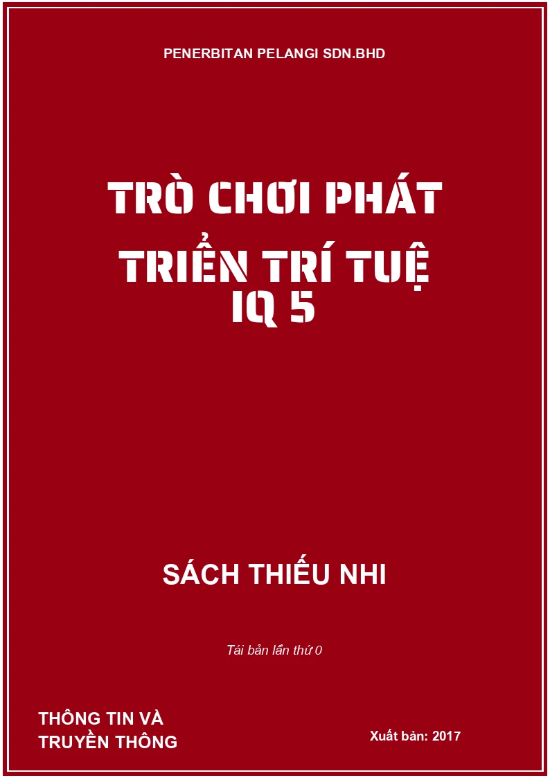TRÒ CHƠI PHÁT TRIỂN TRÍ TUỆ IQ 5