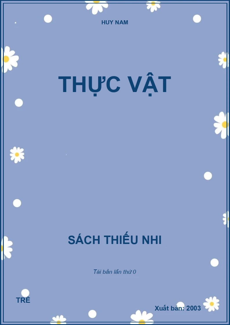 THỰC VẬT