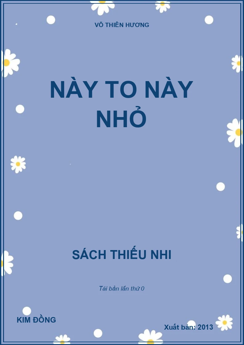 NÀY TO NÀY NHỎ