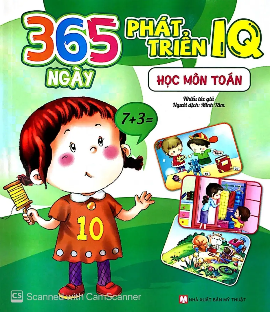 365 NGÀY PHÁT TRIỂN IQ HỌC MÔN TOÁN
