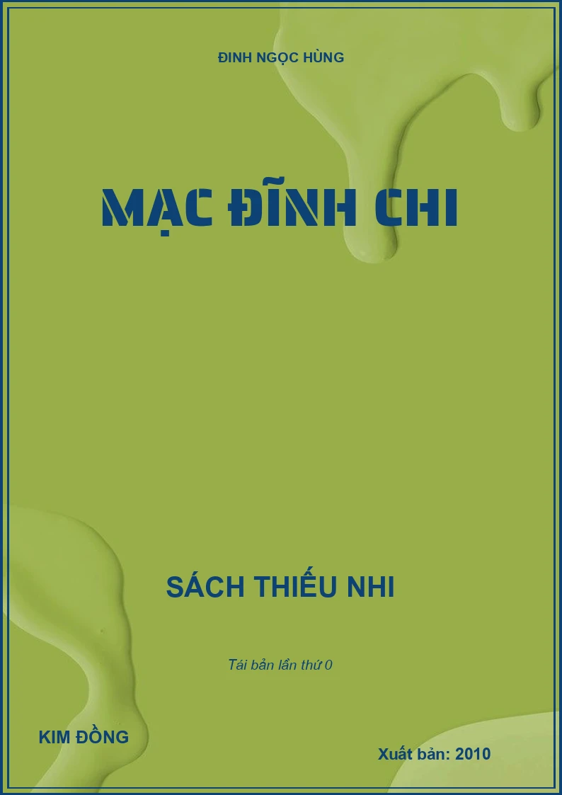 MẠC ĐĨNH CHI