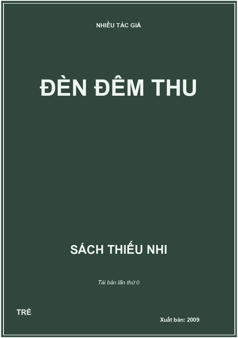 ĐÈN ĐÊM THU