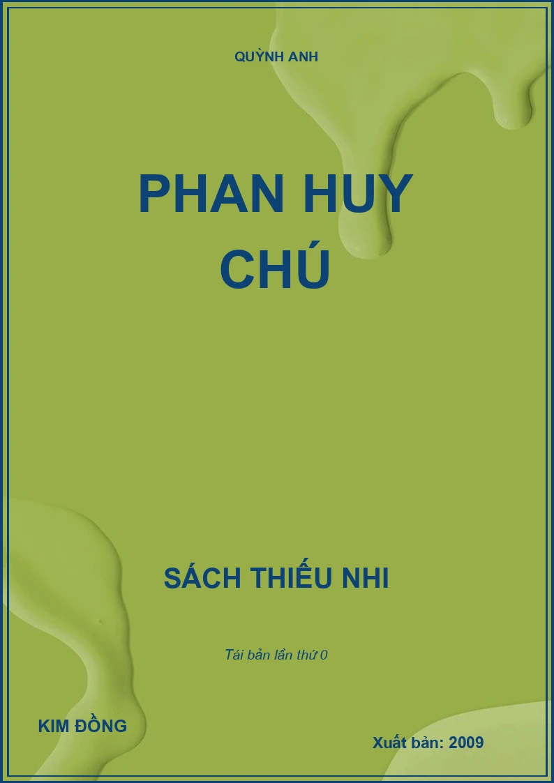PHAN HUY CHÚ