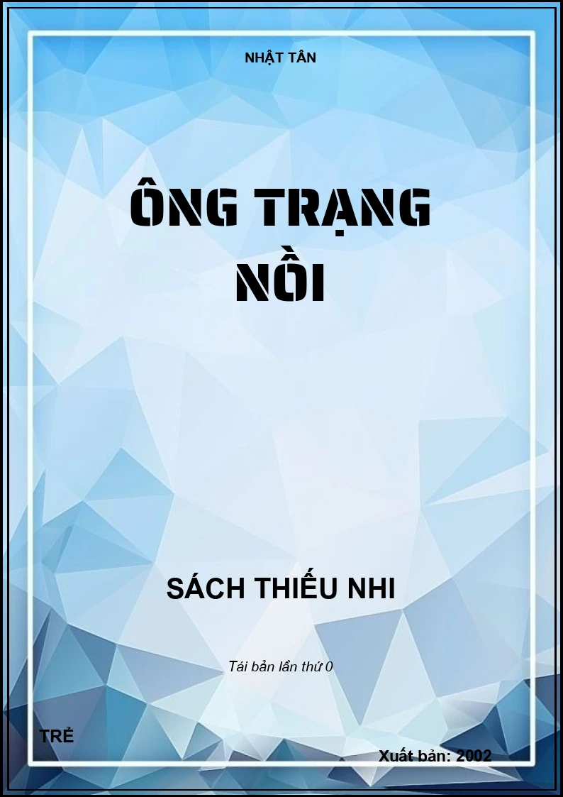 ÔNG TRẠNG NỒI