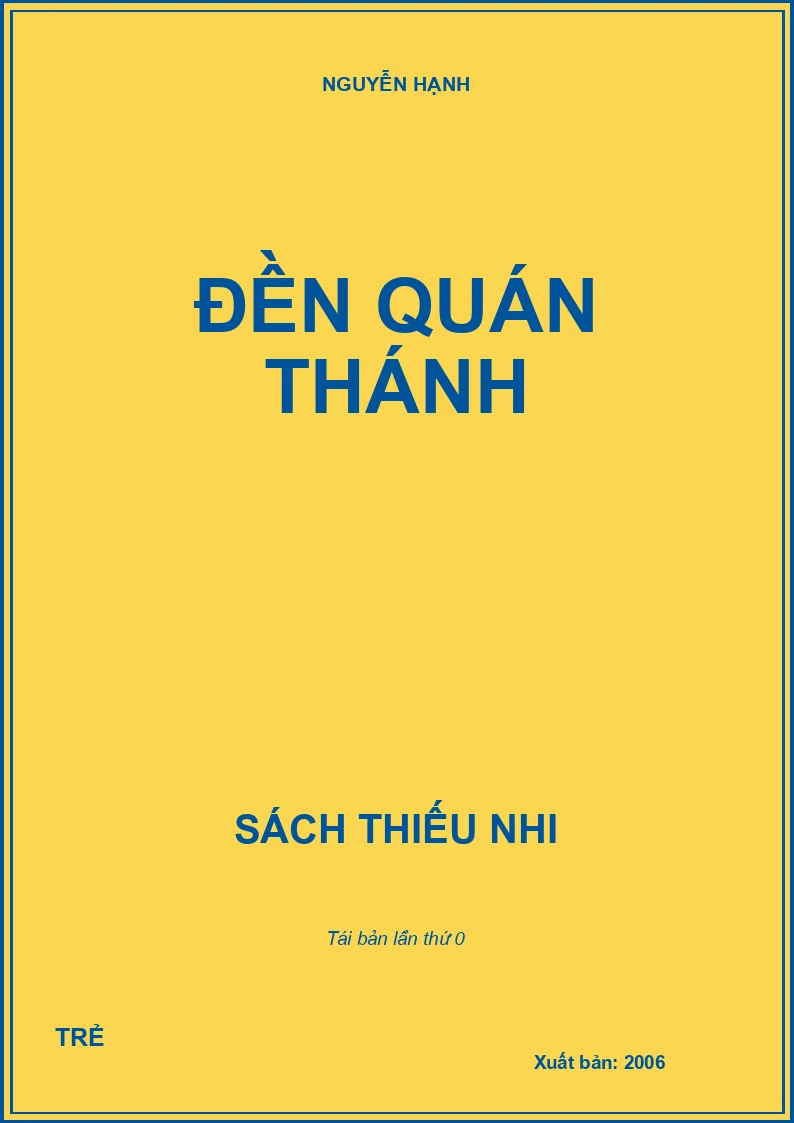 ĐỀN QUÁN THÁNH