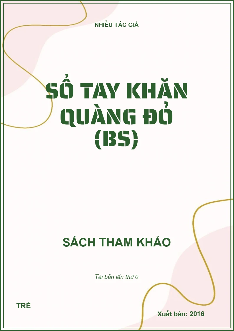 SỔ TAY KHĂN QUÀNG ĐỎ (BS)