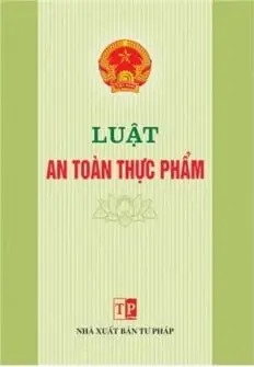 LUẬT AN TOÀN THỰC PHẨM
