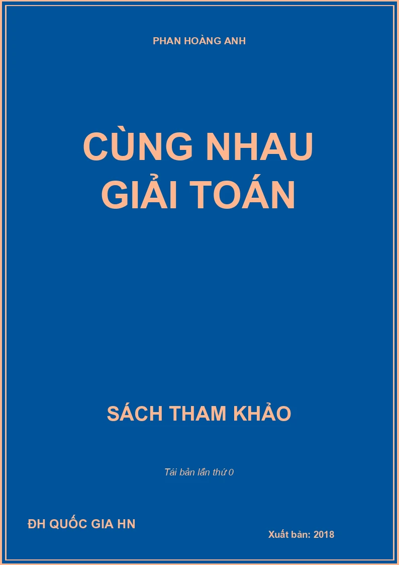 CÙNG NHAU GIẢI TOÁN