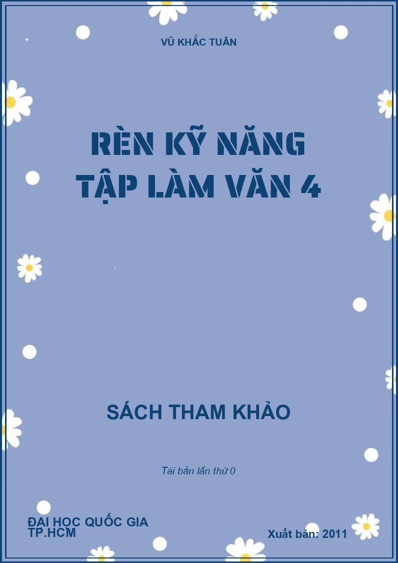 RÈN KỸ NĂNG TẬP LÀM VĂN 4