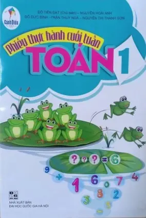 Phiếu thực hành cuối tuần Toán 1.- (Cánh Diều)