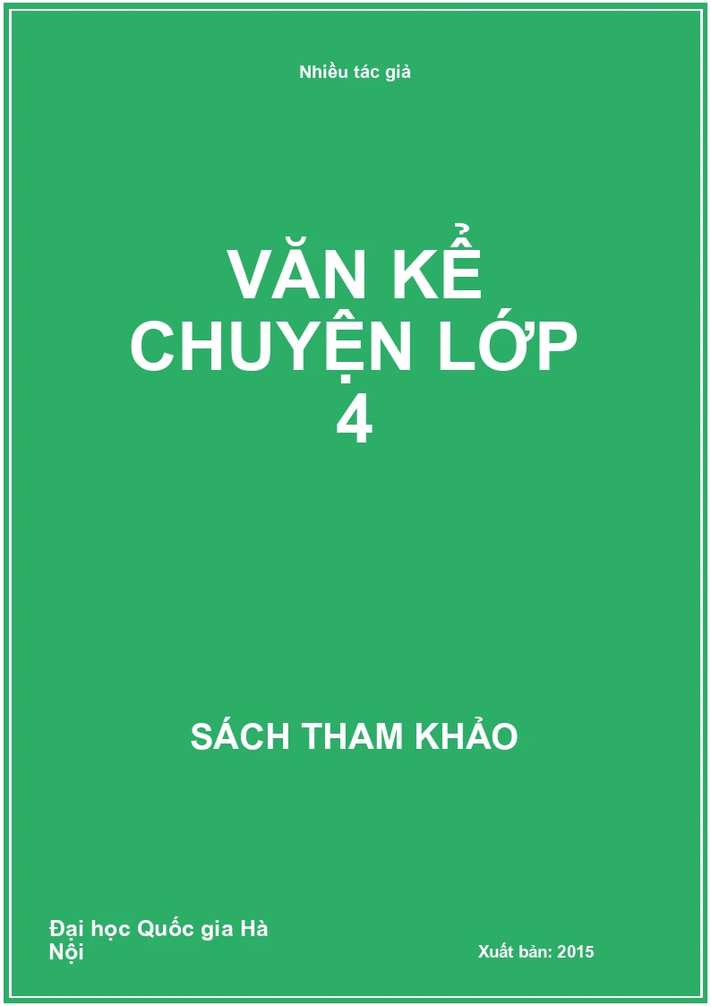 Văn kể chuyện lớp 4