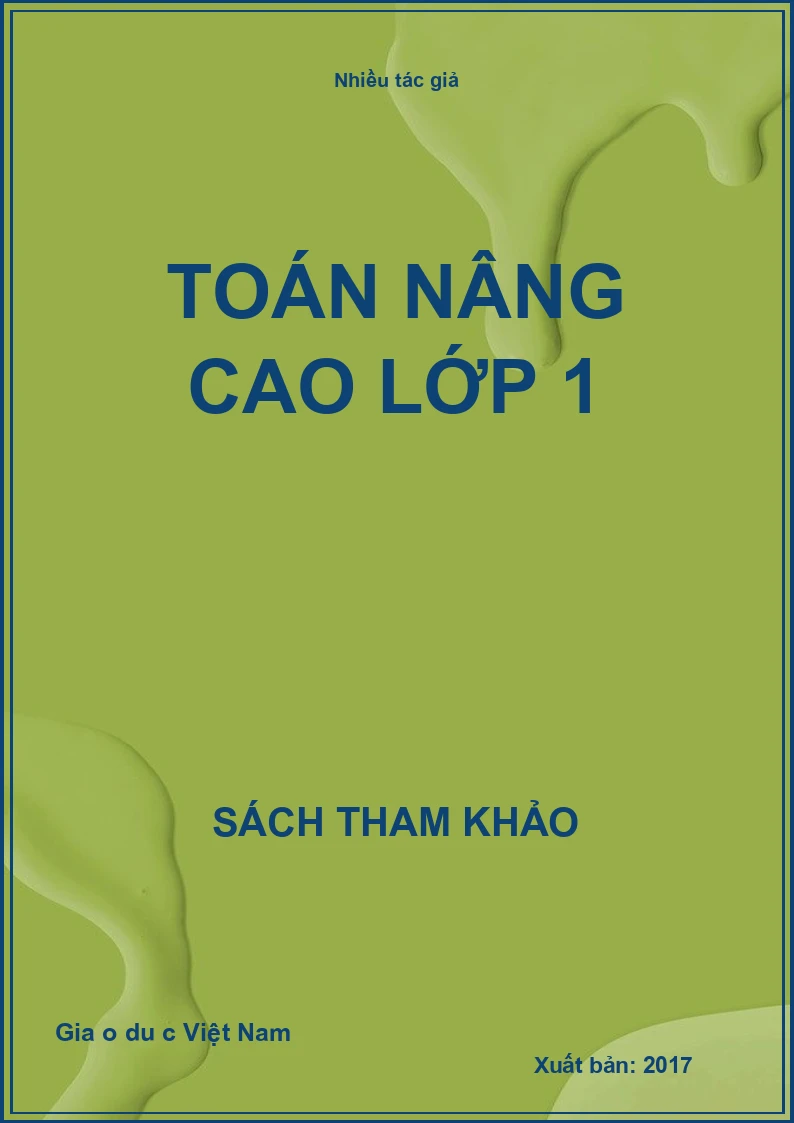 Toán nâng cao lớp 1