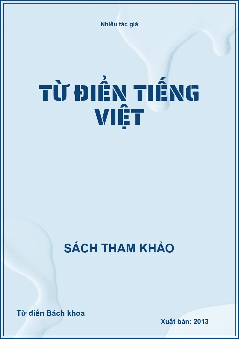 Từ điển tiếng Việt