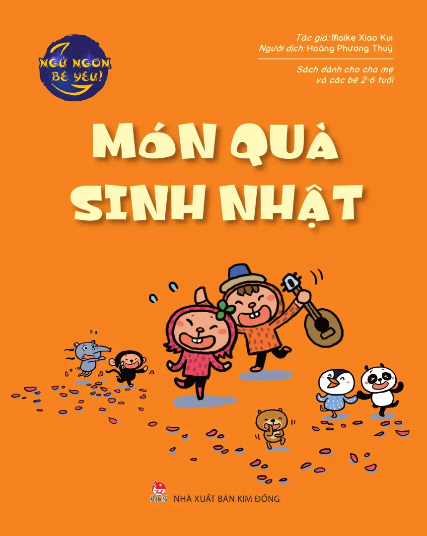 Món quà sinh nhật: Truyện tranh.- (Ngủ ngon bé yêu)(Sách dành cho cha mẹ và các bé 2 - 6 tuổi)