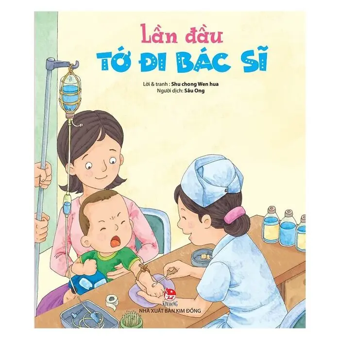 Lần đầu tớ đi bác sĩ: Truyện tranh.- (Dành cho lứa tuổi 0 đến 6)