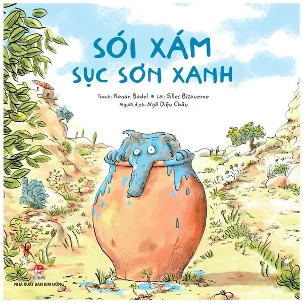 Sói Xám sục sơn xanh: Truyện tranh : Dành cho lứa tuổi thiếu nhi