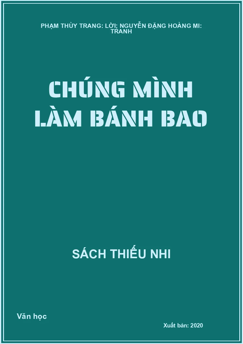 Chúng mình làm bánh bao