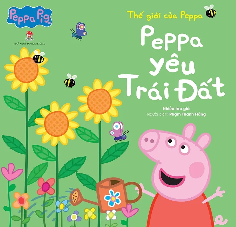 Thế giới của Peppa - Peppa yêu Trái Đất: Truyện tranh : Dành cho lứa tuổi 2+.- (Peppa pig)