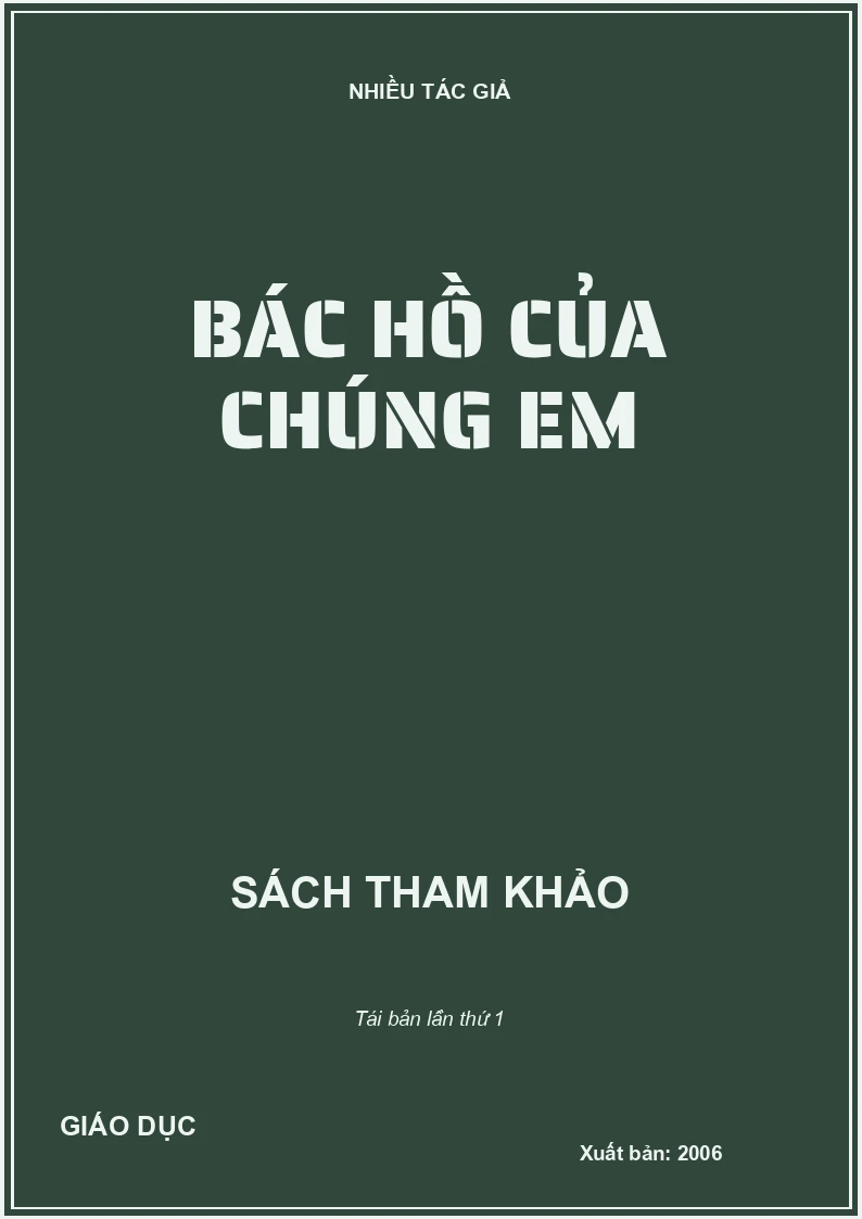 Bác Hồ của chúng em