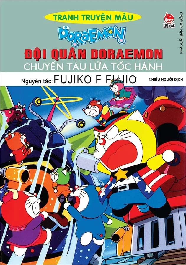 Doraemon Tranh Truyện Màu - Đội Quân Doraemon - Chuyến Tàu Lửa Tốc Hành