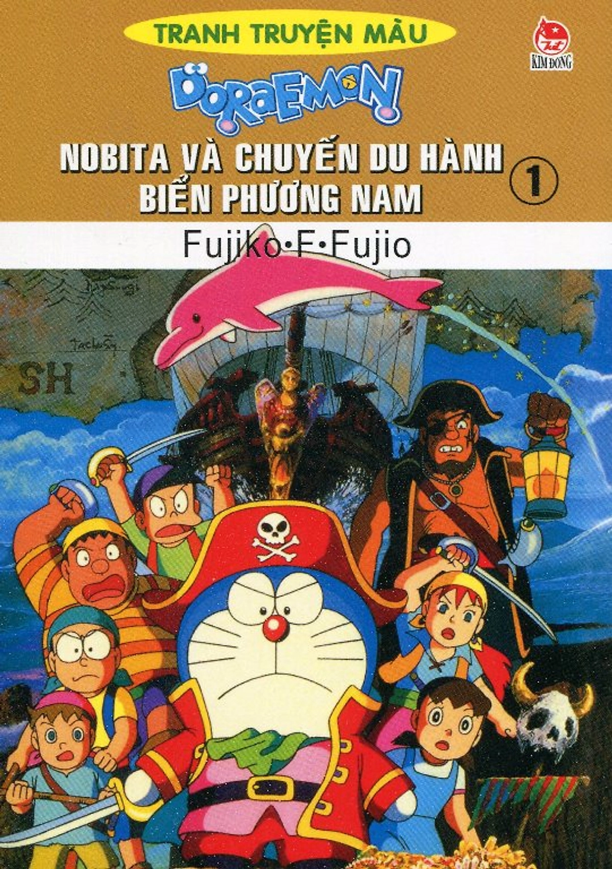 Doraemon Tranh Truyện Màu - Nobita Và Chuyến Du Hành Biển Phương Nam - Tập 1