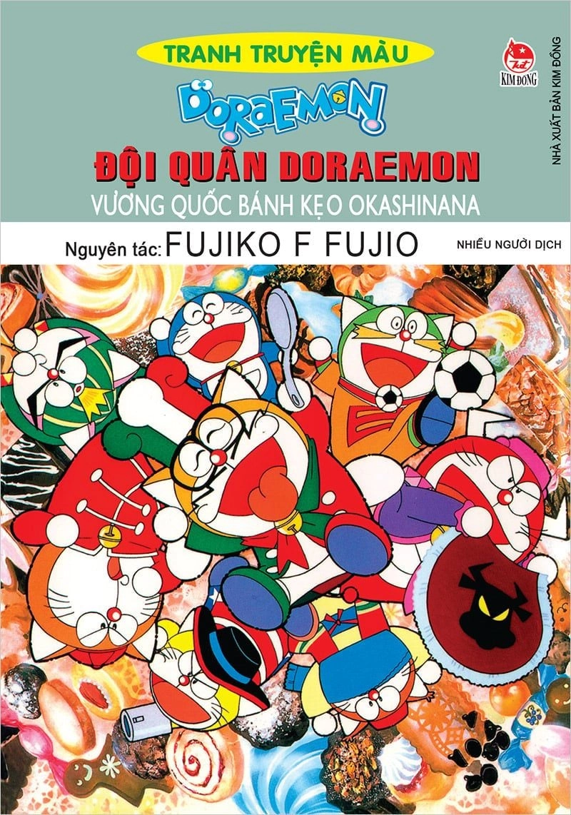Doraemon tranh truyện màu - Đội quân Doraemon - Vương quốc bánh kẹo Okashinana