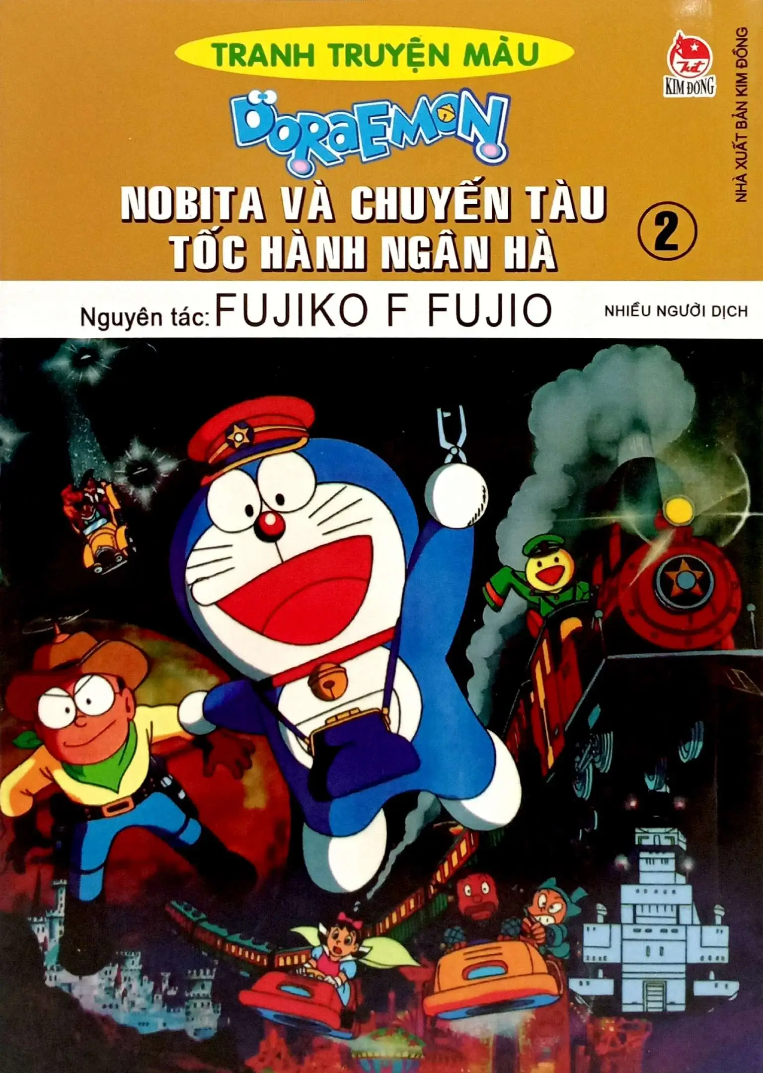 Doraemon tranh truyện màu - Nobita và chuyến tàu tốc hành ngân hà - Tập 2