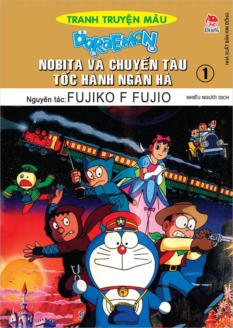 Doraemon tranh truyện màu - Nobita và chuyến tàu tốc hành ngân hà - Tập 1