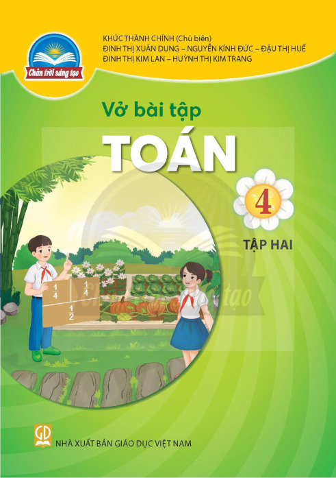 Vở Bài Tập Toán 4 - Tập 2 - Chân Trời Sáng Tạo (BS)