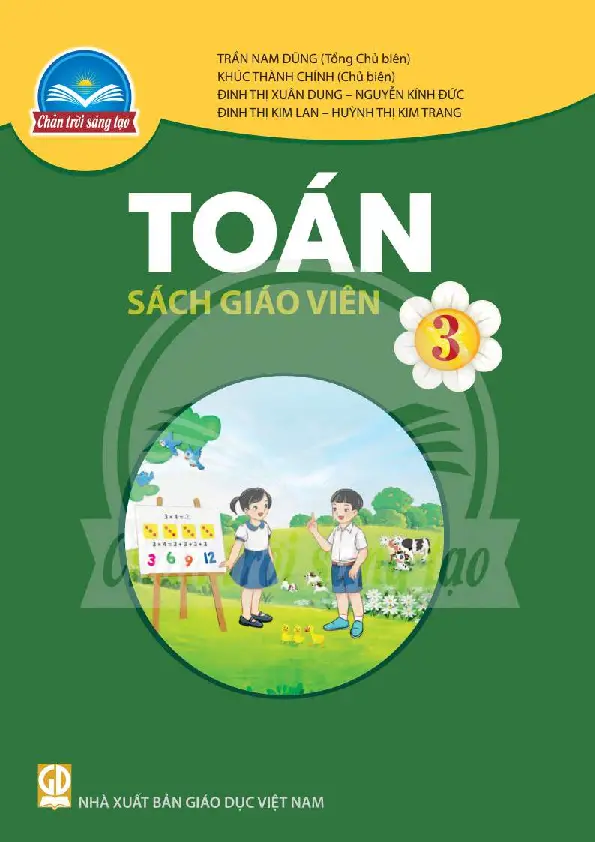 Sách Giáo Viên Toán 3 - Chân Trời Sáng Tạo
