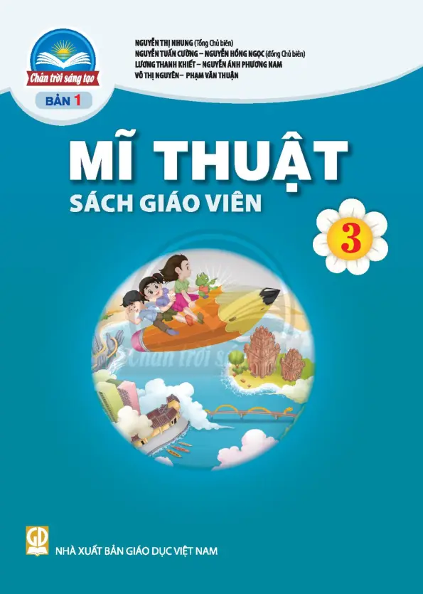 Sách Giáo Viên Mĩ Thuật 3 - Bản 1 - Chân Trời Sáng Tạo