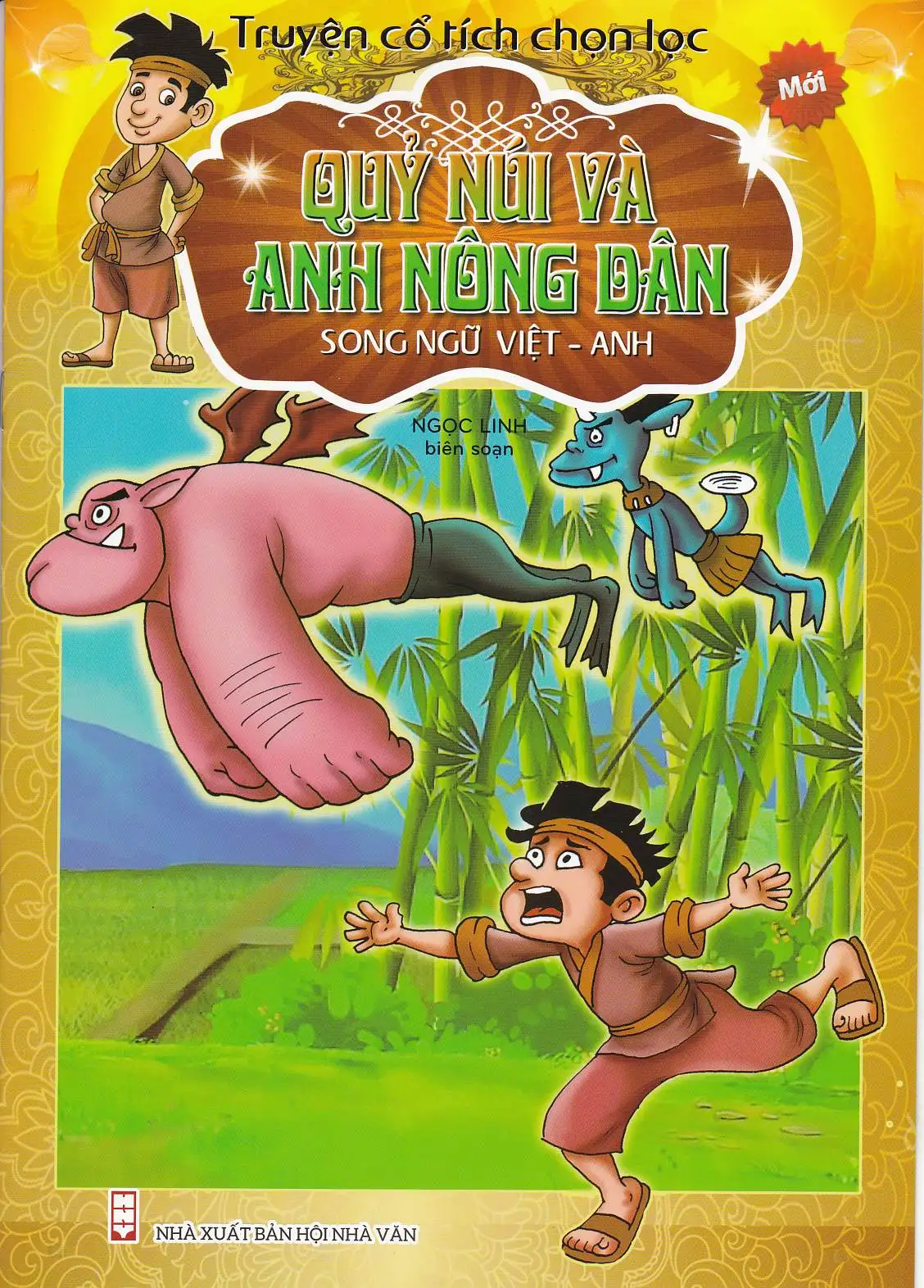 Truyện cổ tích Chọn lọc Quỷ núi và anh nông dân song ngữ việt - anh