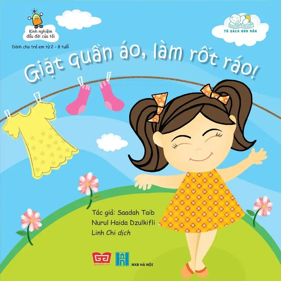 Kinh nghiệm đầu đời của tôi - Giặt quần áo, làm rốt ráo