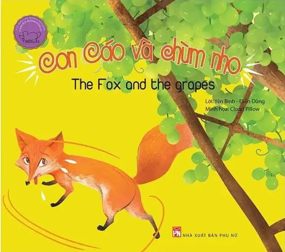 Con Cáo Và Chùm Nho - Ngụ Ngôn Song Ngữ